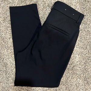 Women’s trouser pants from LOFT Ann Taylor. The Sutton Skinny, black, size 10P.